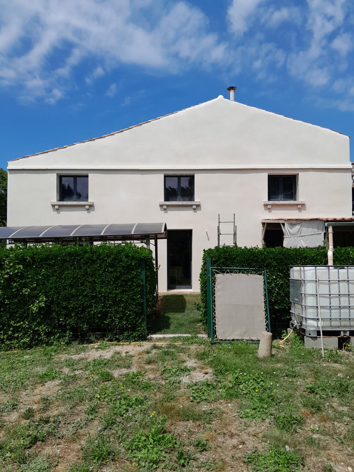 Rénovation d'une façade et de son pignon